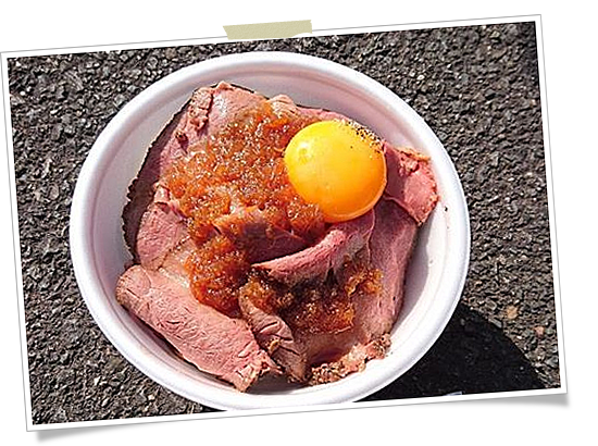 ローストビーフ丼
